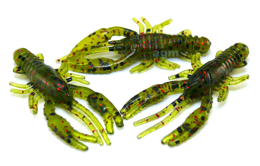 AGM 1.5" Micro Crayfish - Watermelon Red (10pcs)