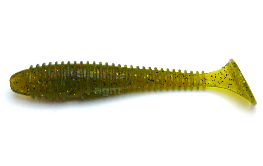 Crazy Fish 2.7" Vibro Fat - 1 Olive (5pcs)