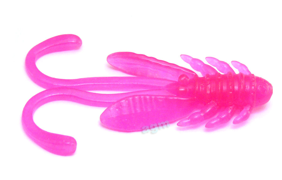 Crazy Fish 2" Allure - 76 Toxic Pink (6pcs)
