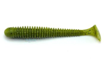 Crazy Fish 3.4" Floating Vibro Worm - 16 Watermelon (5pcs)