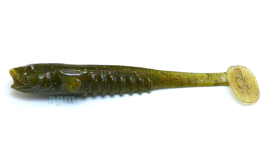 Crazy Fish 5" Nano Minnow - 1 Olive (4pcs)