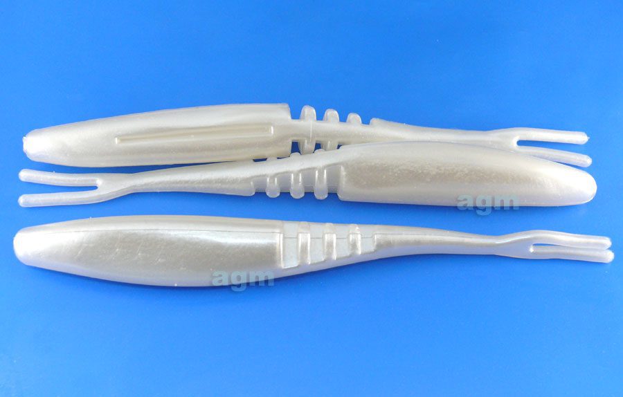 Big Bite 7" Jointed Jerk Minnow Pearl (5pcs)