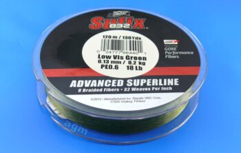 Sufix 832 Braid 8.2kg/18lb (120mtrs) - Low Vis Green