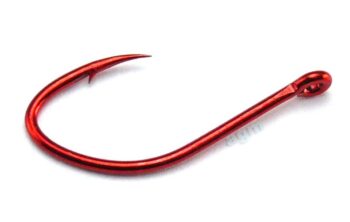 Profi-Blinker Insanity Hook Red - Size 1 (10pcs)