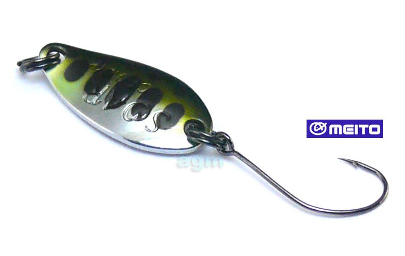 Crazy Fish Soar Spoon 0.9g 9.1 Olive Yamame