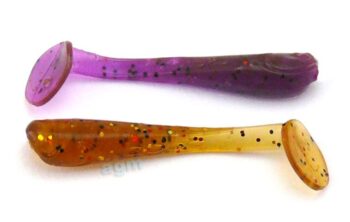 Crazy Fish 1.1" Nano Minnow - Ultraviolet/Dark Beer (16pcs)