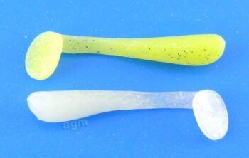 Crazy Fish 1.1in Nano Minnow Glowing/Chartreuse Silver 16pcs