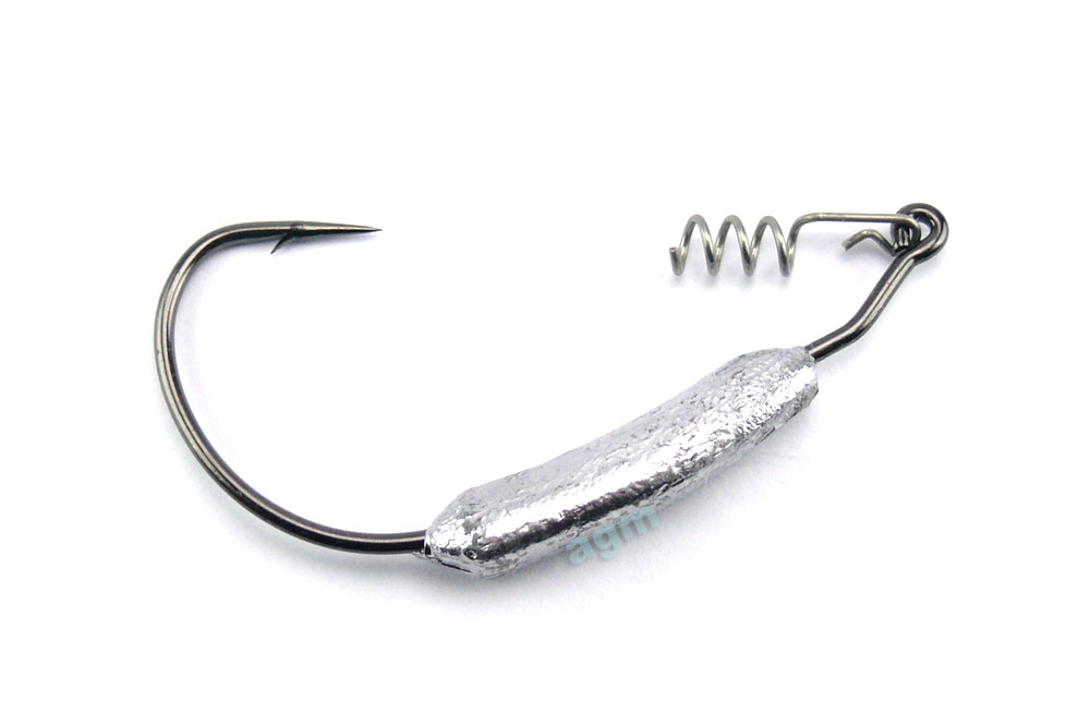 AGM Weighted Wide Gape Hook 7g - Size 3/0 (5pcs)