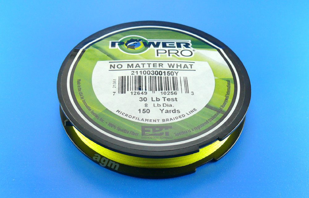 Power Pro Spectra Braided Line Yellow