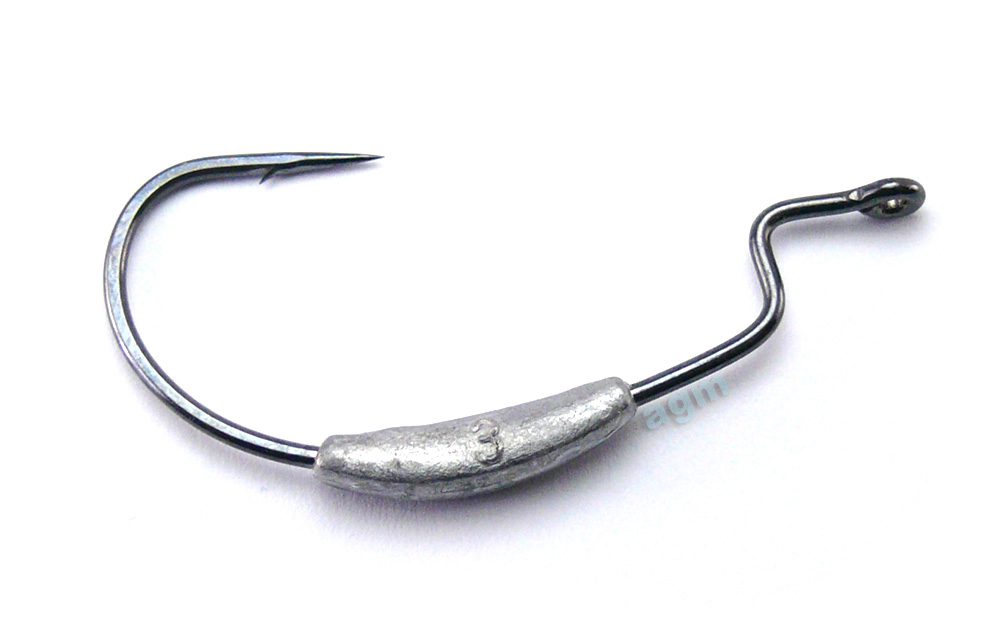 weighted worm hooks