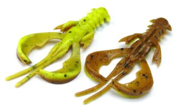 Crazy Fish 2in Floating Nimble 4D Swamp Chartreuse 8pcs
