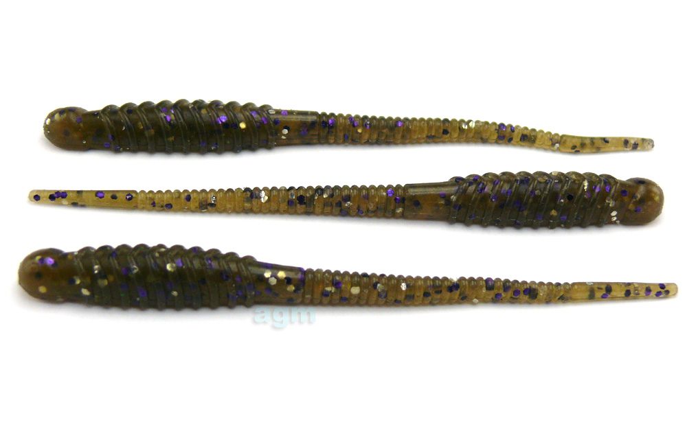 Big Hammer 4" Salt Shaker Worm Magic Bug (10pcs) AGM Lure Fishing