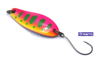 Crazy Fish Seeker Spoon 2g - 135 Hot Pink Yamame/Black