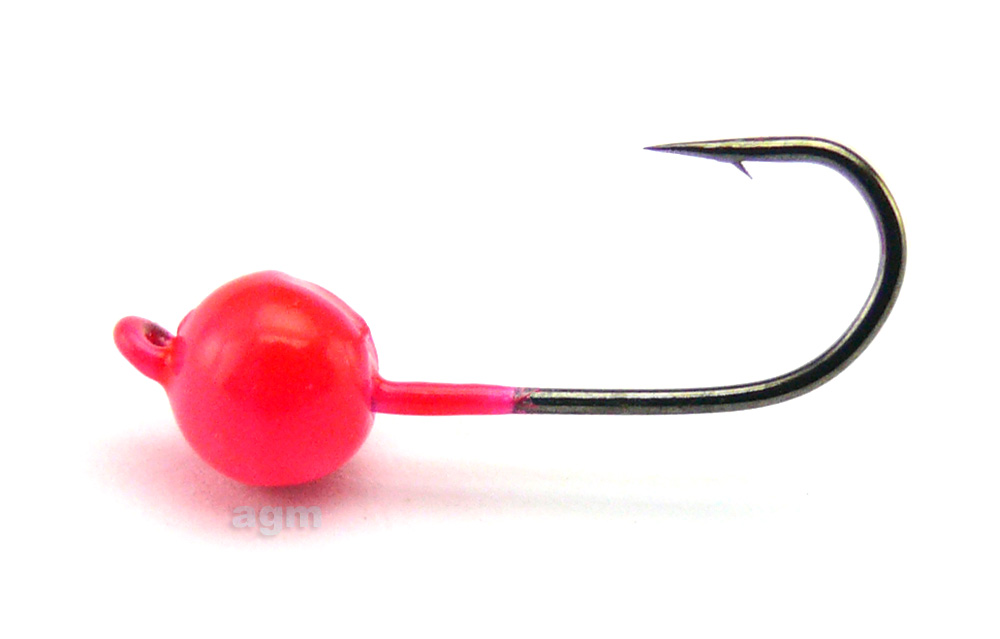 Crazy Fish Tungsten Jig Head Pink 0.75g - Size 10 (4pcs)