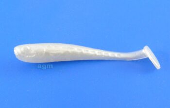 Crazy Fish 1.6in Nano Minnow Pearl Snow 8pcs