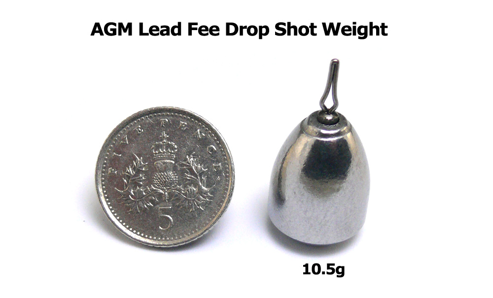 AGM Lead Free Drop Shot Weight 10.5g (3pcs)