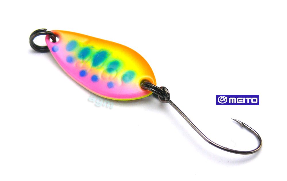 Crazy Fish Soar Spoon 1.4g 37.1 Clown AGM Lure Fishing