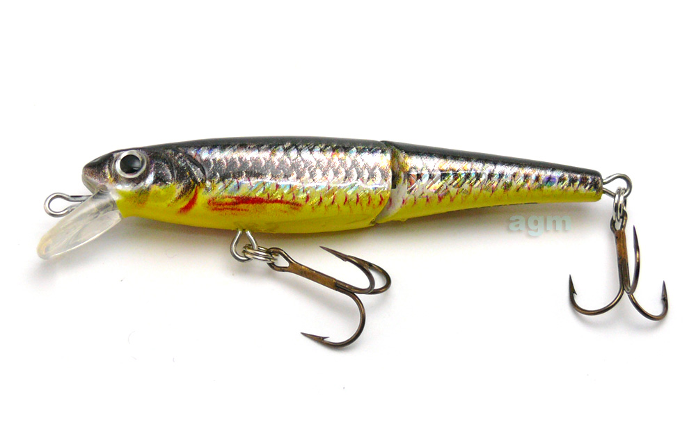 Hester 2.75 Jointed Trout Minnow - Crocodile