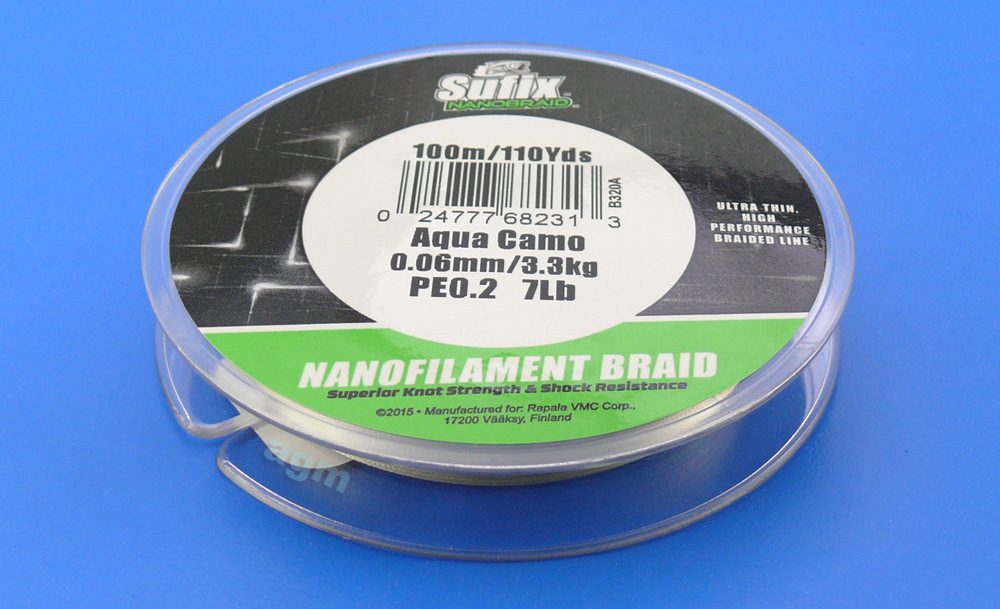 Sufix NanoBraid Low Vis Green 14lb