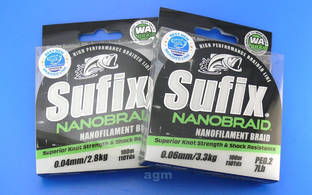 Sufix NanoBraid 5kg/11lb (100mtrs) - Pink