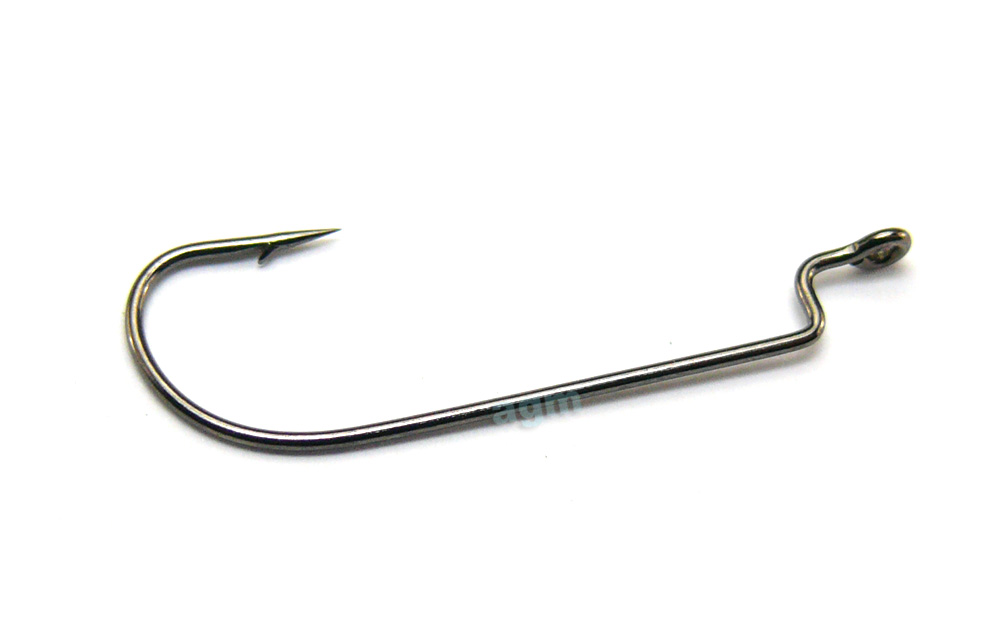 Gurza K-1303 O'Shaughnessy Worm Hook - Size 6 (10pcs)