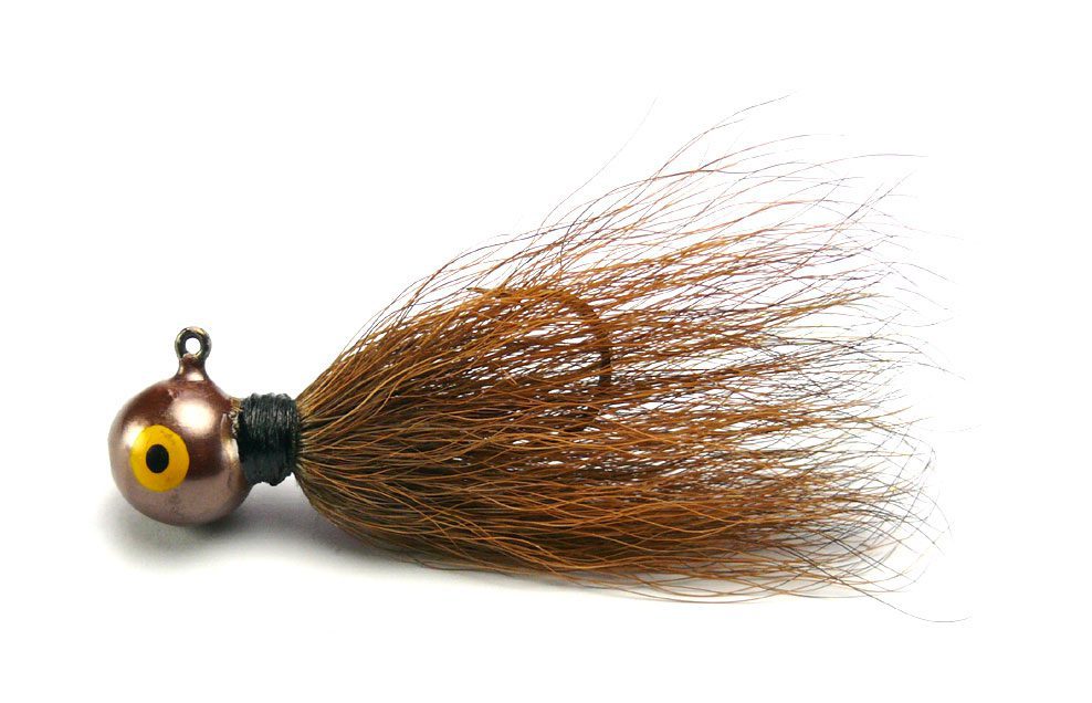 AGM Bucktail Jig 11g - Brown