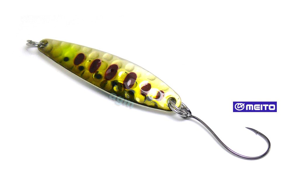Crazy Fish Success Spoon 3.5g 9.1 Olive Yamame AGM Lure Fishing