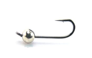 Crazy Fish Tungsten Jig Head Silver 0.2g Size 14 5pcs