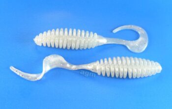Relax 3in Turbo Twister Pearl/Silver 6pcs