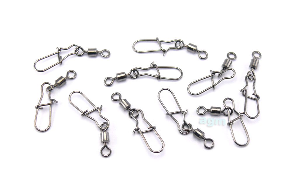 Crazy Fish Snap Swivel – Size 7 (10pcs)