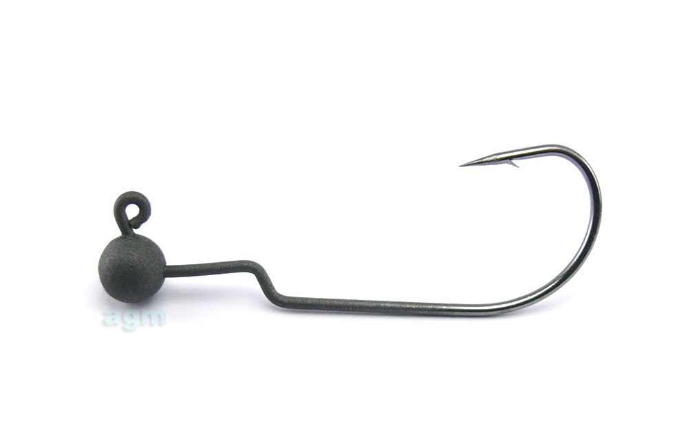 Scratch Tackle Round Offset Jig Head 3.5g – Size 2/0 (5pcs)