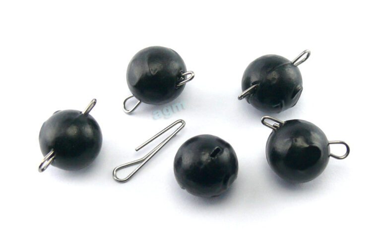 Agm Jiggle Head 12G Black 5Pcs