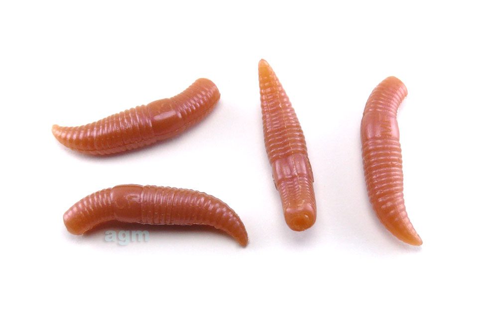 Crazy Fish 1.2″ MF Baby Worm – 52 Somatic (12pcs)