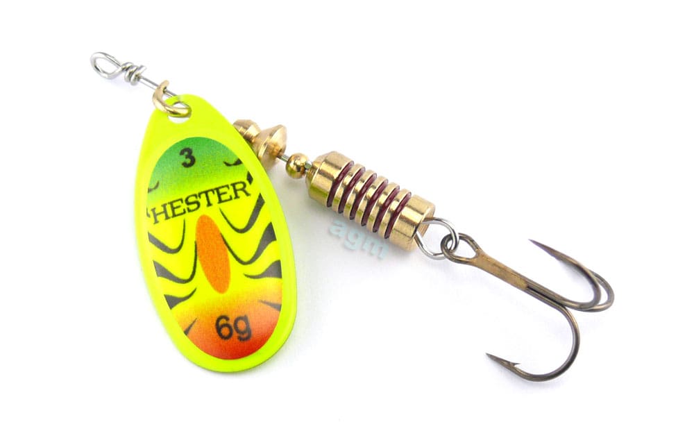 Hester Osprey Spinner 6g – Firetiger